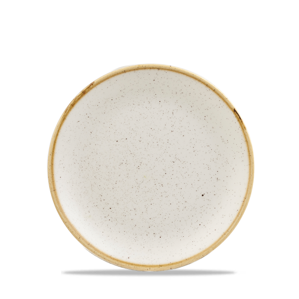 Churchill Stonecast Teller Coupe 16,5 cm, Barley White