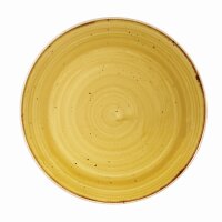 Churchill Stonecast Teller Coupe 21,7 cm, Mustard