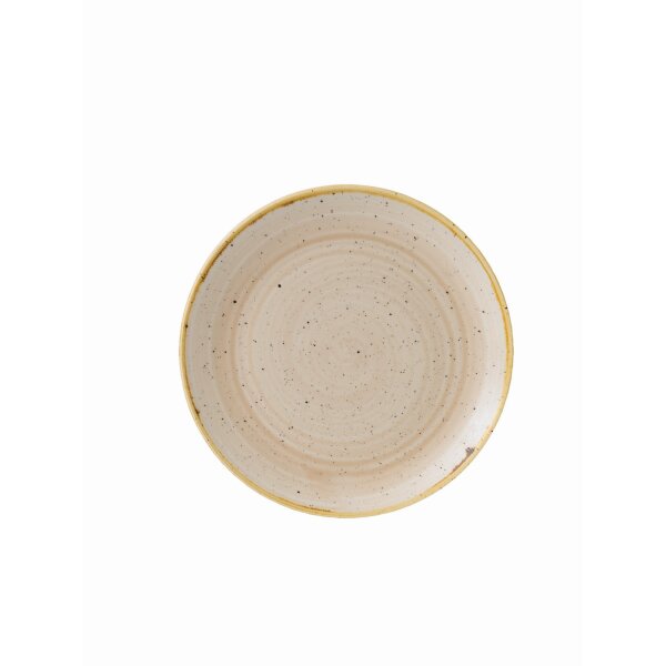 Churchill Stonecast Teller Coupe 21,7 cm, Nutmeg Cream