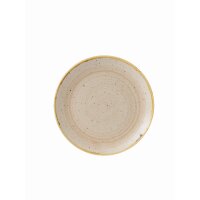 Churchill Stonecast Teller Coupe 21,7 cm, Nutmeg Cream
