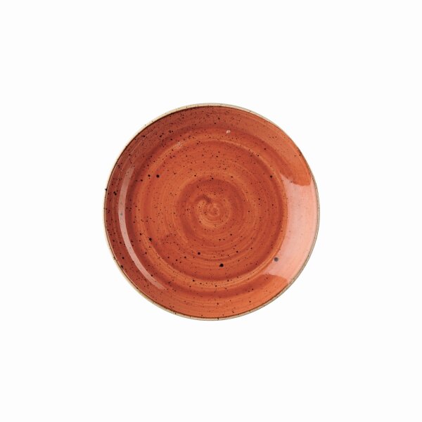 Churchill Stonecast Teller Coupe 21,7 cm, Orange