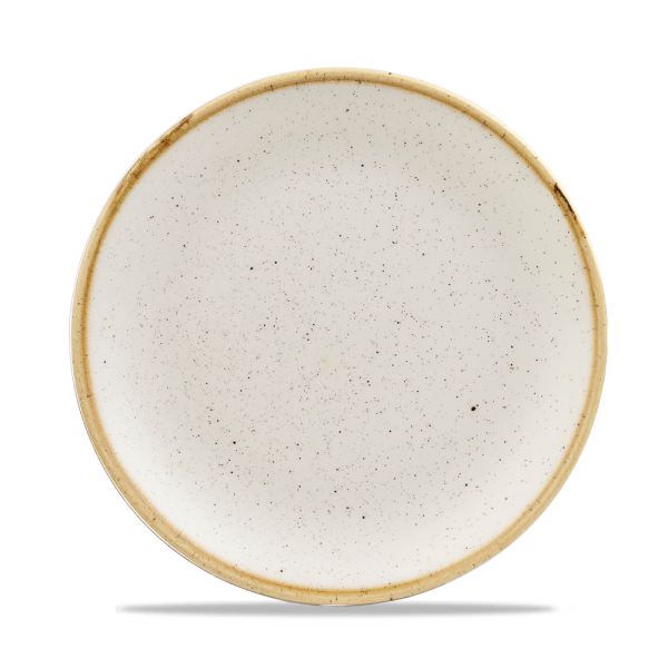 Churchill Stonecast Teller Coupe 21,7 cm, Barley White