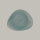 RAK Organic Flacher Teller L 31.4 cm / W 26.6 cm / Ht. 1.9 cm, Spot Sapphire Blue