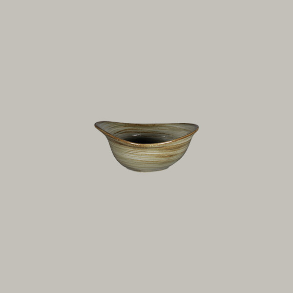 RAK Organic Bowl L 16 cm / W 12 cm / Ht. 7 cm / Cont. 31 cl, Spot Peridot Green