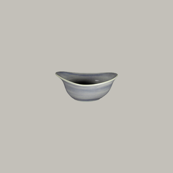 RAK Organic Bowl L 16 cm / W 12 cm / Ht. 7 cm / Cont. 31 cl, Spot Jade Blue
