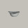 RAK Organic Bowl L 18.5 cm / W 14.5 cm / Ht. 8 cm / Cont. 52 cl, Spot Jade Blue