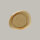 RAK Organic Flacher Teller L 27.9 cm / W 22.4 cm / Ht. 2.1 cm, Spot Garnet Beige