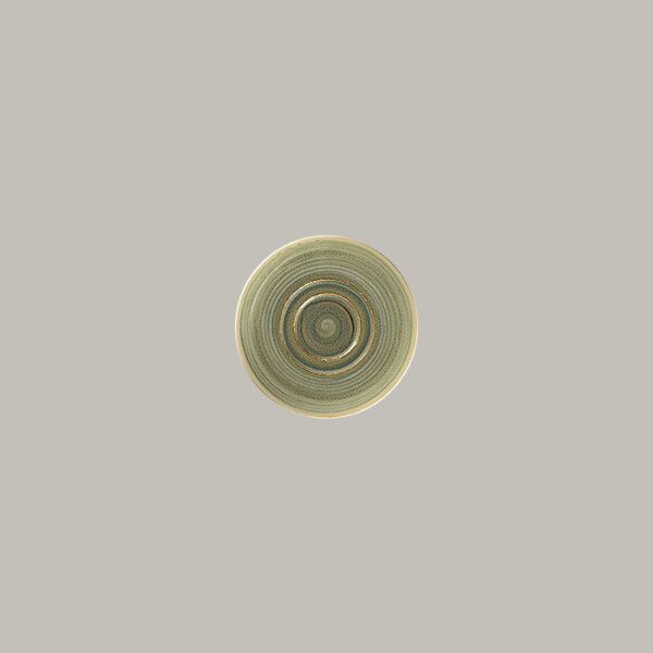 RAK Untertasse zu Kaffee Tasse Ø 15.5 cm / Ht. 2 cm, Spot Emerald Green