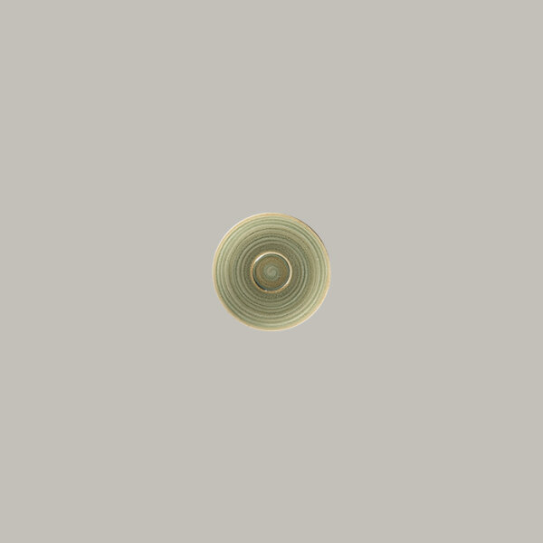 RAK Untertasse zu Espresso Tasse Ø 12.5 cm / Ht. 2 cm, Spot Emerald Green