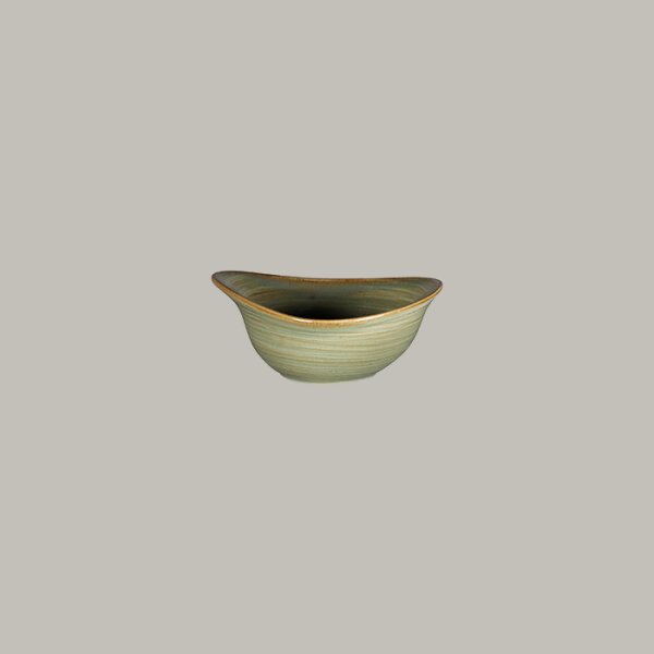 RAK Organic Bowl L 16 cm / W 12 cm / Ht. 7 cm / Cont. 31 cl, Spot Emerald Green