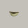 RAK Organic Bowl L 16 cm / W 12 cm / Ht. 7 cm / Cont. 31 cl, Spot Emerald Green