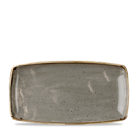 Churchill Stonecast Platte rechteckig 34,5 x 18,5 cm, Grey