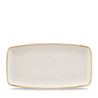 Churchill Stonecast Platte rechteckig 34,5 x 18,5 cm, Barley White
