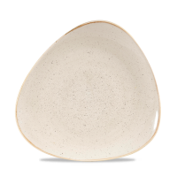 Churchill Stonecast Teller Triangle 26,5 cm, Nutmeg Cream