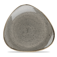 Churchill Stonecast Teller Triangle 26,5 cm, Grey