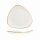 Churchill Stonecast Teller Triangle 26,5 cm, Barley White