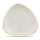 Churchill Stonecast Teller Triangle 26,5 cm, Barley White