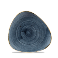 Churchill Stonecast Teller Triangle 19,2 cm, Blueberry