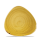Churchill Stonecast Teller Triangle 19,2 cm, Mustard