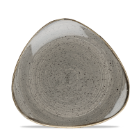 Churchill Stonecast Teller Triangle 19,2 cm, Grey
