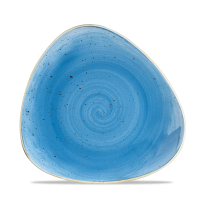 Churchill Stonecast Teller Triangle 22,9 cm, Cornflower Blue