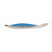 Churchill Stonecast Teller Triangle 22,9 cm, Cornflower Blue