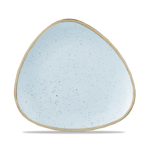 Churchill Stonecast Teller Triangle 22,9 cm, Duck Egg