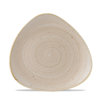 Churchill Stonecast Teller Triangle 22,9 cm, Nutmeg Cream