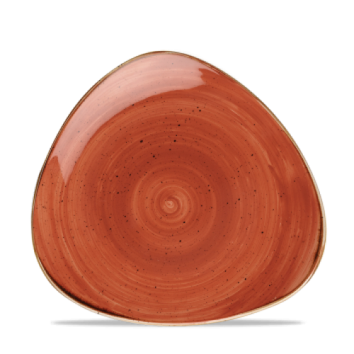 Churchill Stonecast Teller Triangle 22,9 cm, Orange