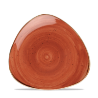 Churchill Stonecast Teller Triangle 22,9 cm, Orange