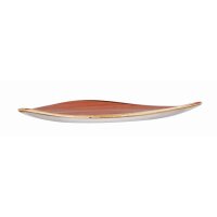 Churchill Stonecast Teller Triangle 22,9 cm, Orange