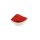 Churchill Stonecast Schüssel Triangle 15,3 cm, Berry Red