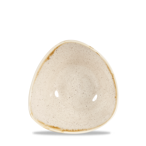 Churchill Stonecast Schüssel Triangle 15,3 cm, Nutmeg Cream