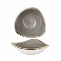 Churchill Stonecast Schüssel Triangle 15,3 cm, Grey
