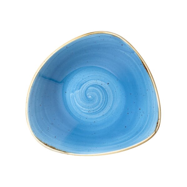 Churchill Stonecast Schüssel Triangle 18,5 cm, Cornflower Blue