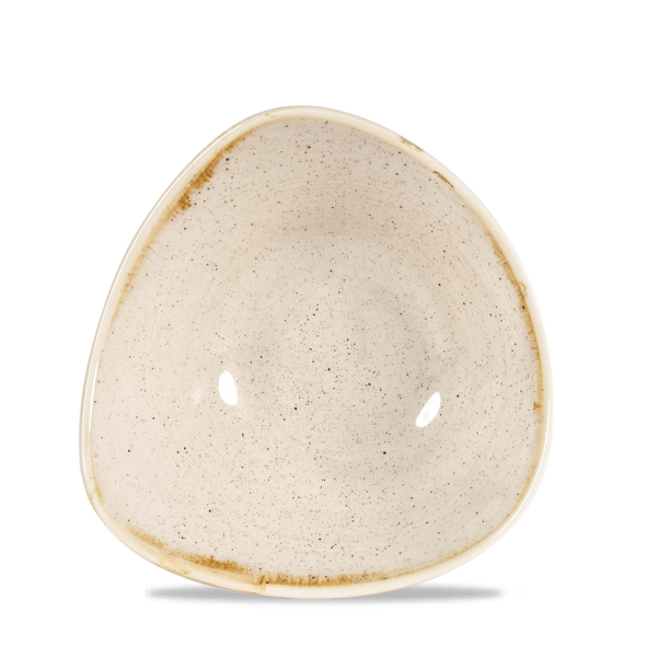 Churchill Stonecast Schüssel Triangle 18,5 cm, Nutmeg Cream