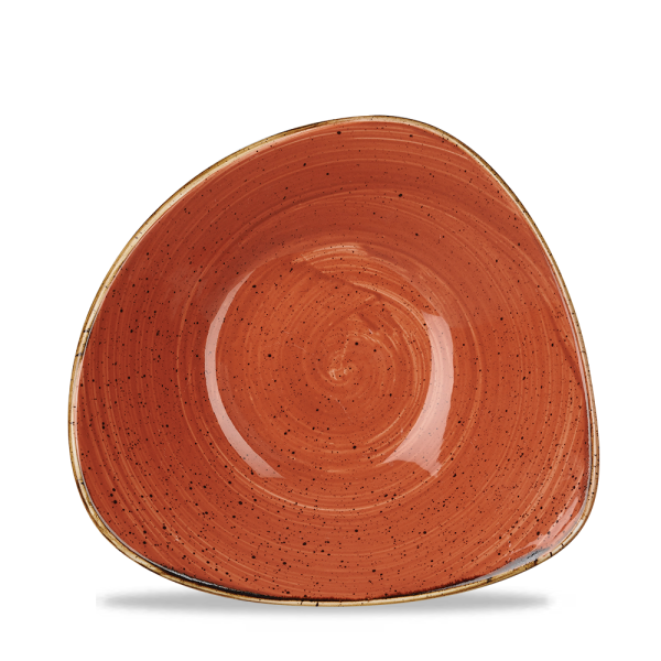 Churchill Stonecast Schüssel Triangle 18,5 cm, Orange
