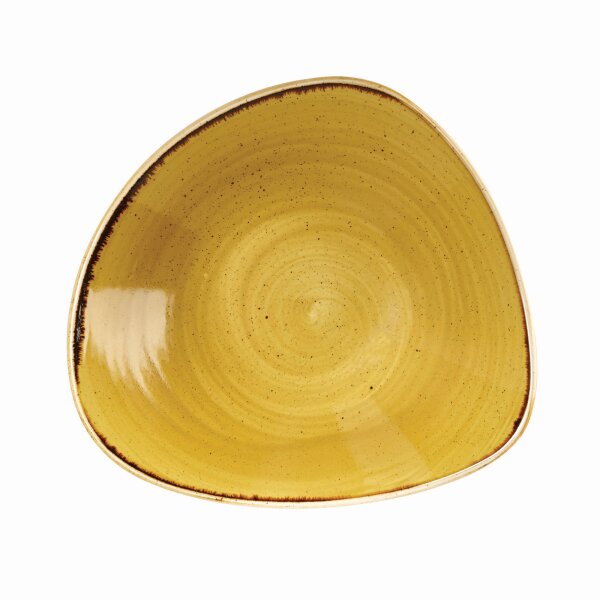 Churchill Stonecast Schüssel Triangle 23,5 cm, Mustard