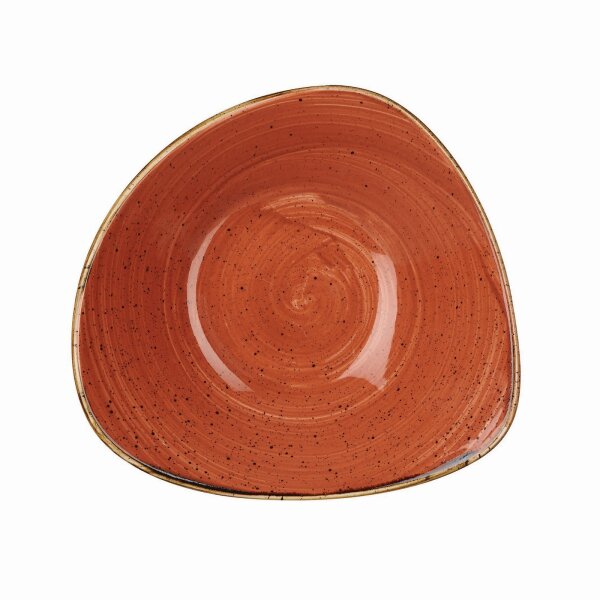 Churchill Stonecast Schüssel Triangle 23,5 cm, Orange