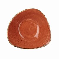 Churchill Stonecast Schüssel Triangle 23,5 cm, Orange
