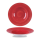 Churchill Stonecast Teller Tief Nouveau Fahne 23,88 cm, Berry Red