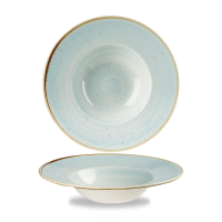 Churchill Stonecast Teller Tief Nouveau Fahne 23,88 cm, Duck Egg