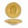 Churchill Stonecast Teller Tief Nouveau Fahne 23,88 cm, Mustard