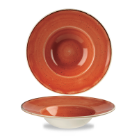 Churchill Stonecast Teller Tief Nouveau Fahne 23,88 cm, Orange