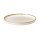 Churchill Stonecast Teller mit erhötem Rand 26 cm, Barley White