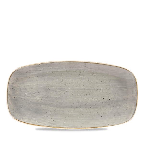Churchill Stonecast Platte rechteckig 29,8 x 15,3 cm, Grey