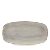 Churchill Stonecast Platte rechteckig 29,8 x 15,3 cm, Grey