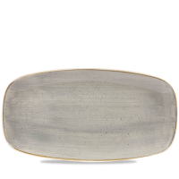Churchill Stonecast Platte rechteckig 35,5 x 18,9 cm, Grey