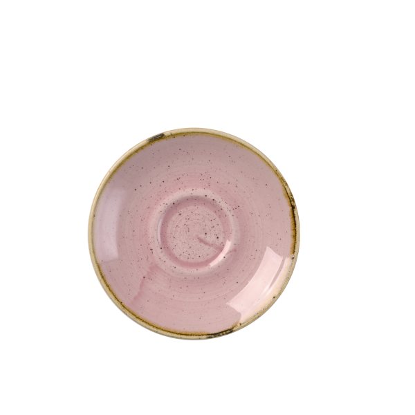 Churchill Stonecast Espresso Untertasse 11,8 cm, Petal Pink