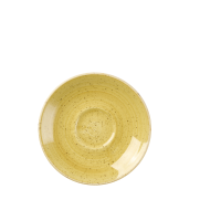 Churchill Stonecast Espresso Untertasse 11,8 cm, Mustard
